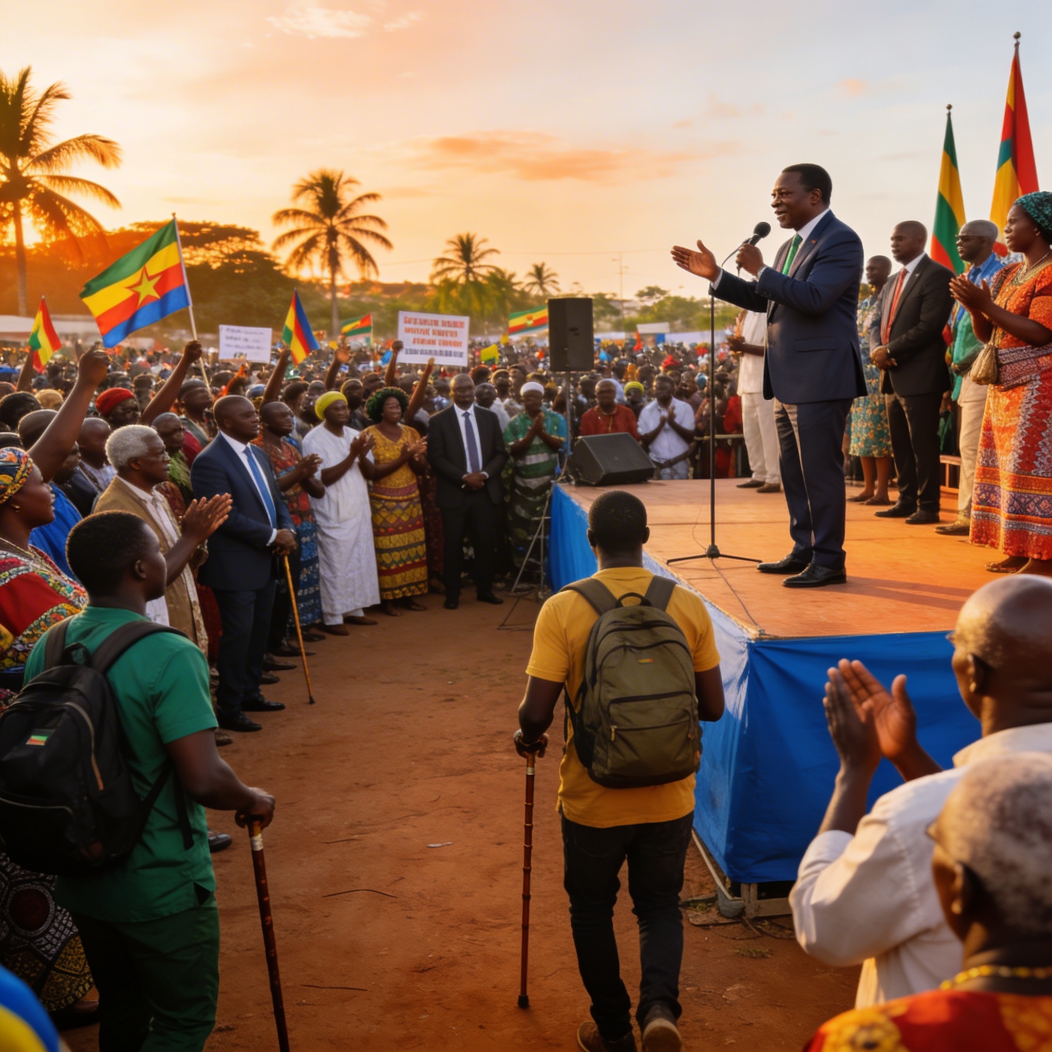 Présidentielle de mars : Denis Sassou N&rsquo;Guesso dévoile les grandes lignes de son projet de société