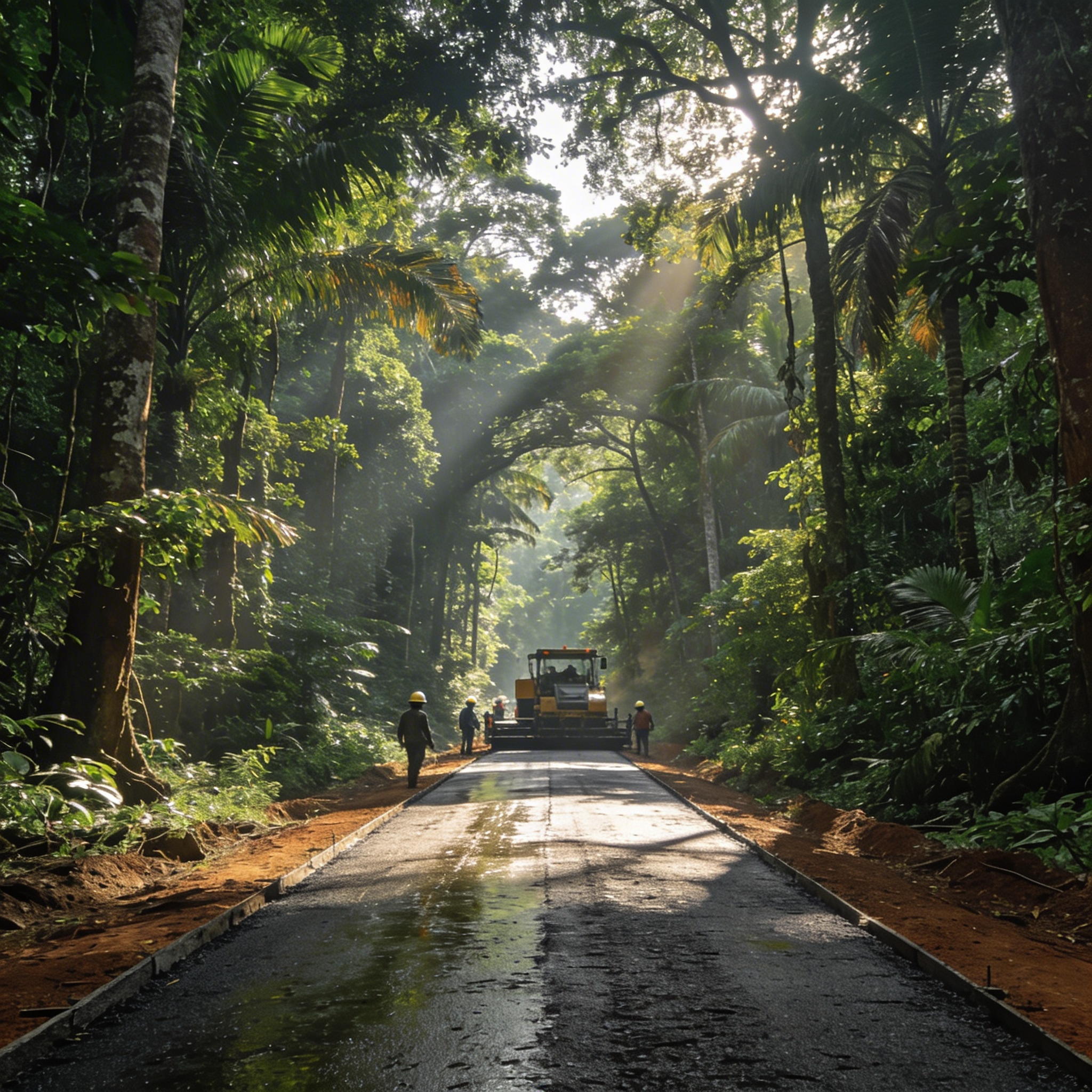 Le bitumage du corridor 13 : La fin du calvaire pour la Likouala