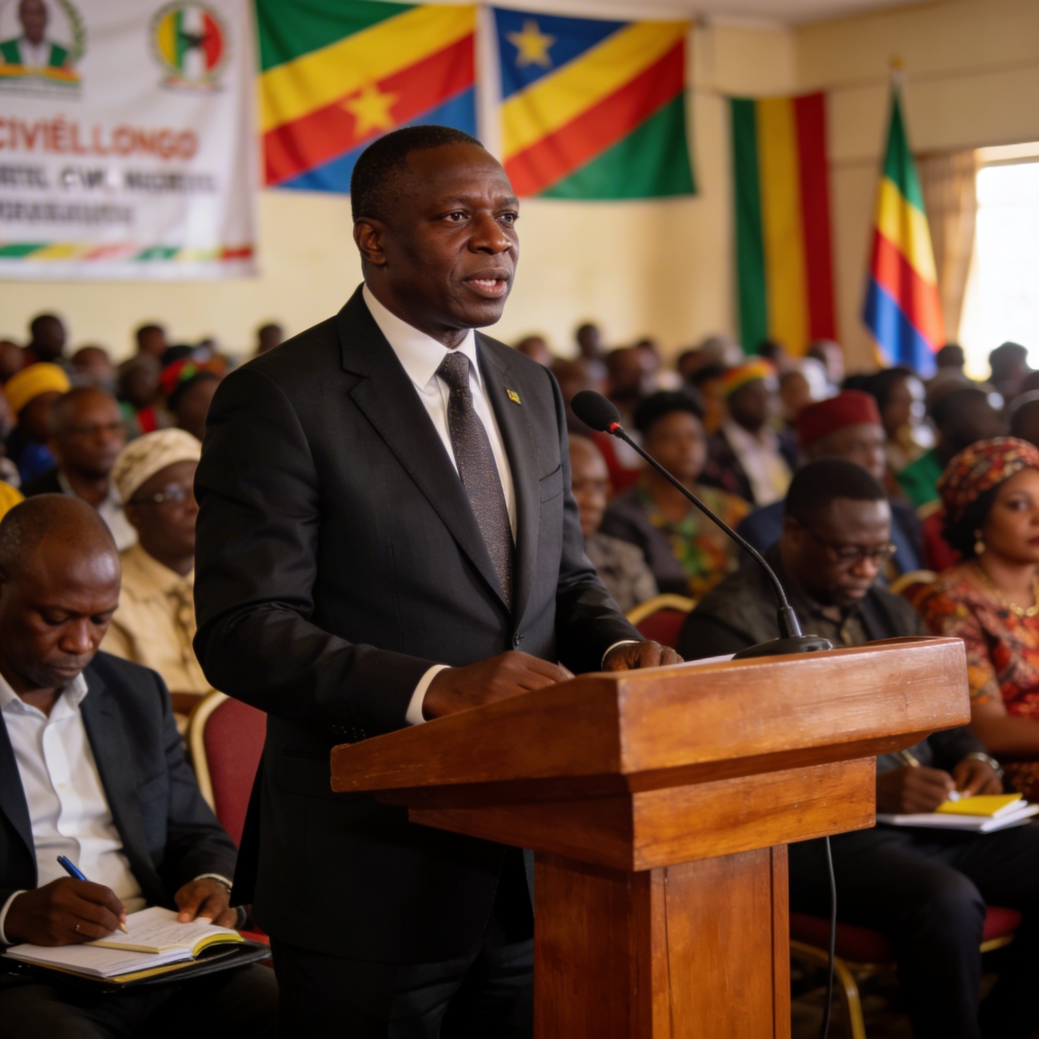 Appel à l&rsquo;unité nationale : Hugues Ngouélondélé mobilise les électeurs