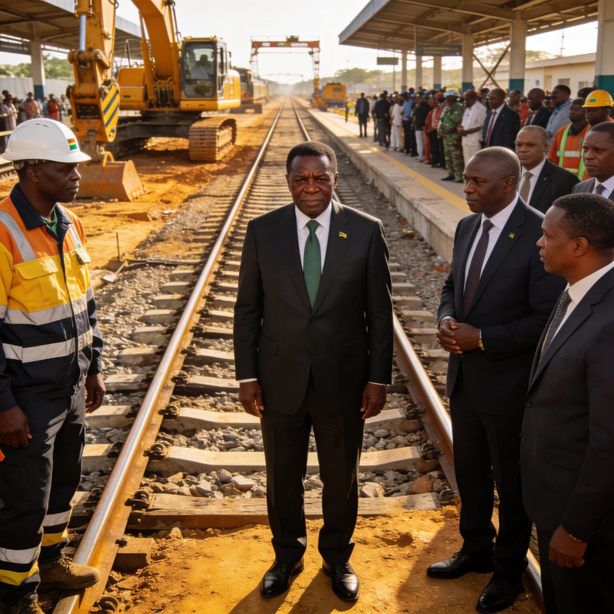 Lancement des travaux de modernisation du CFCO : un tournant pour le transport ferroviaire au Congo