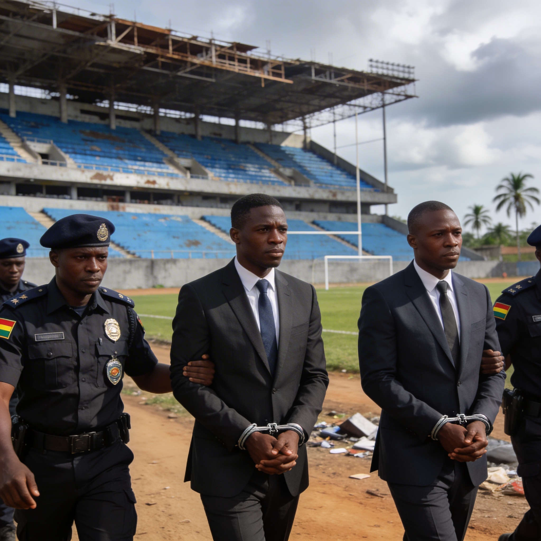 Deux responsables de la fédération congolaise de football placés en détention