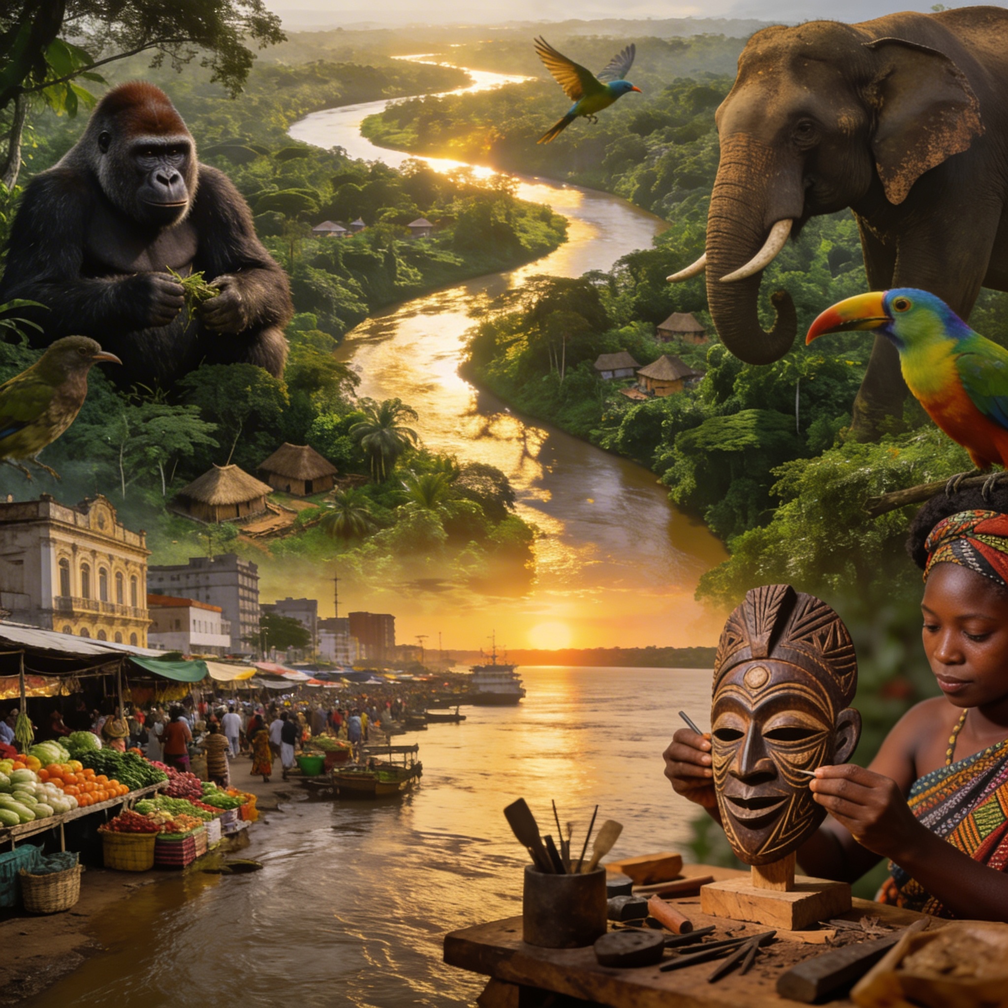 La campagne électorale de Denis Sassou N&rsquo;Guesso à Pointe-Noire