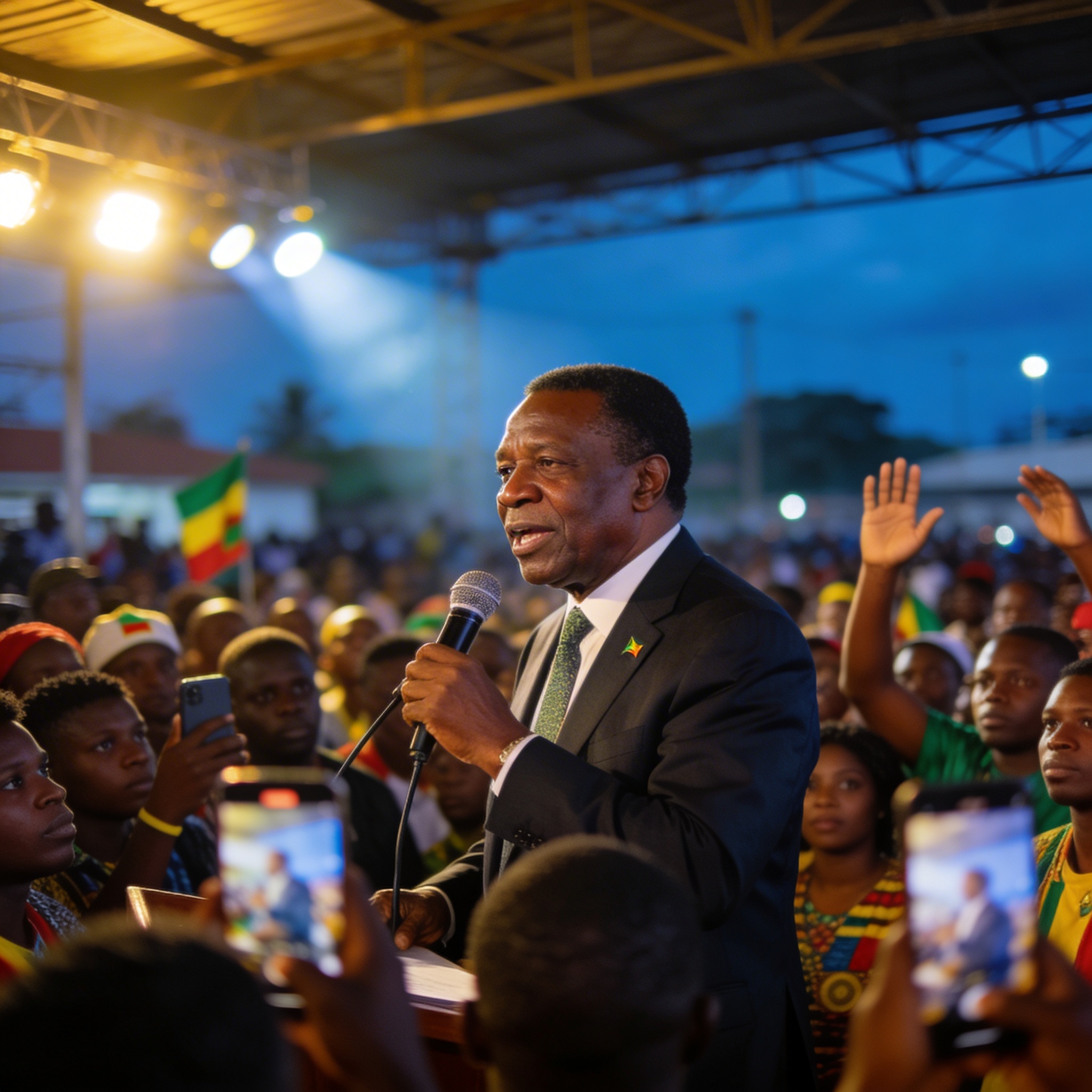 Rencontre stratégique du candidat Denis Sassou N&rsquo;Guesso avec la jeunesse de Pointe-Noire