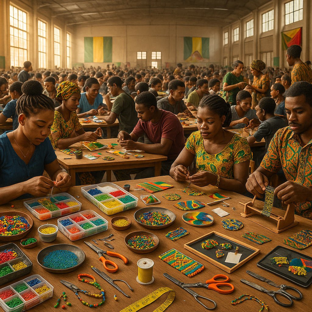 Formation en perlage : 1 500 jeunes formés pour dynamiser l&rsquo;entrepreneuriat