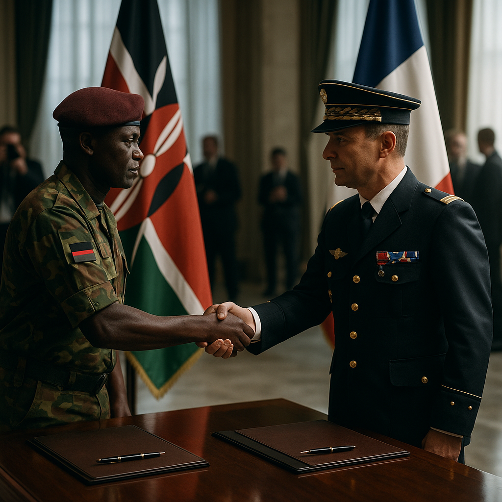 La France renforce ses liens stratégiques avec le Kenya