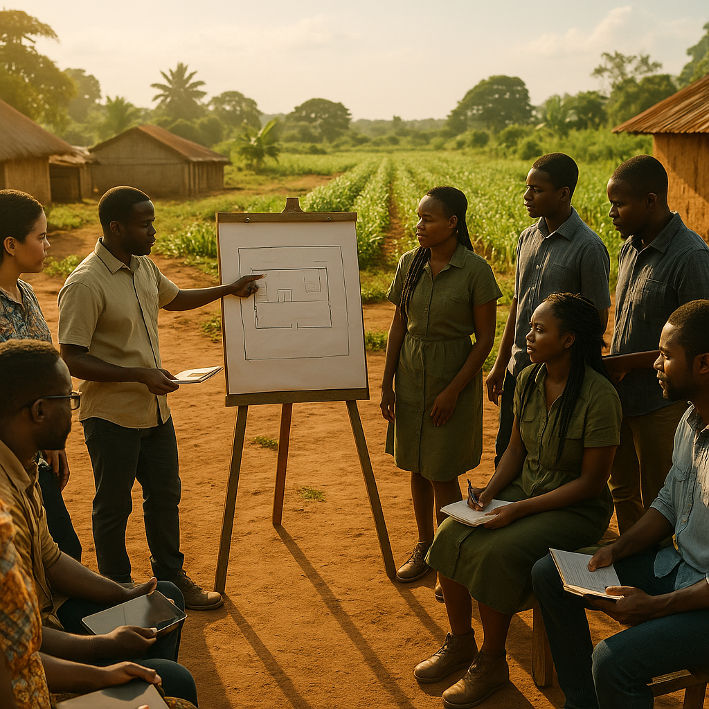 District de Loutété : les Jeunes leaders de la Bouenza s’orientent dans l’élevage des petits ruminants